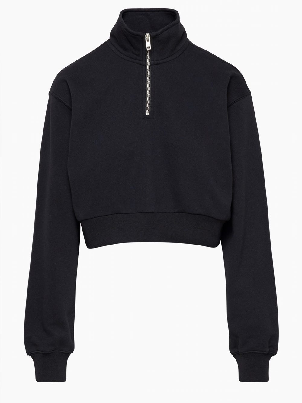 Aritzia Cozy Fleece Cropped Quarter-Zip